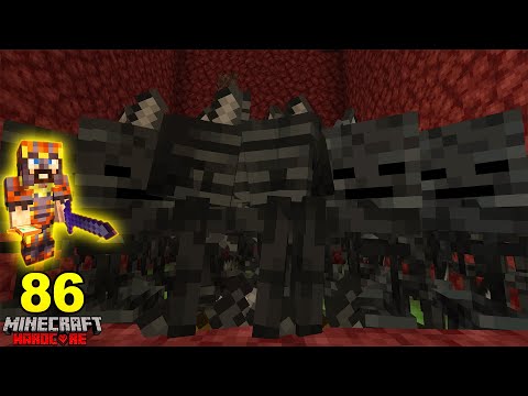 The Best Wither Skeleton Skulls Farm 150/h in Minecraft Hardcore 1.20 | Ep. 86