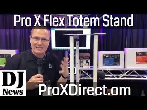 Pro X Direct Compact Adjustable Flex Totem 1 meter to 2 meter for lighting and speaker stand