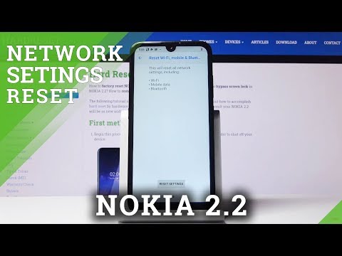 How to Reset Network Settings in NOKIA 2.2 – Fix Network