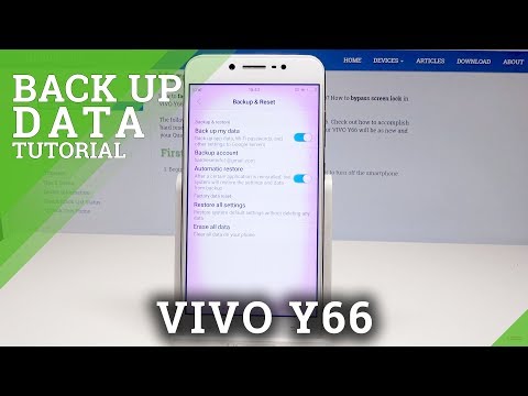 How to Back Up Data in VIVO Y66 - Enable Google Backup