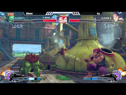 USF4 @ TFF SK - GRAND FINALS Ahhmeer [Blanka] Vs Izzy [Ryu]