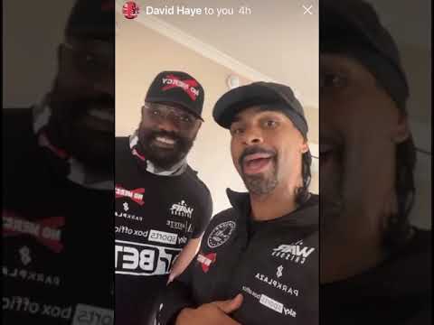 很榮幸獲得兩位拳擊傳奇人物David Haye和Derek Chisora的市長代言 ??"♥️戰"? (Honoured to Get ENDORSED FOR MAYOR By TWO BOXING LEGENDS David Haye & Derek Chisora ? ??♥️ WAR ?)