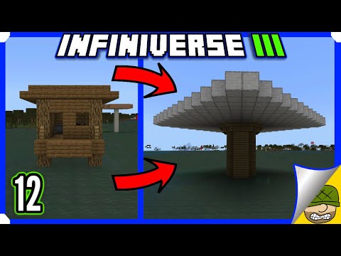 Building A Witch Farm | 12 | Minecraft Bedrock Infiniverse S3 (MCPE/Xbox/PS4/Switch/Windows10)
