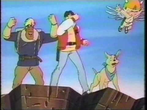 Captain N: The Game Master DVD-To-TV Comparison 19 - Three Men and a Dragon