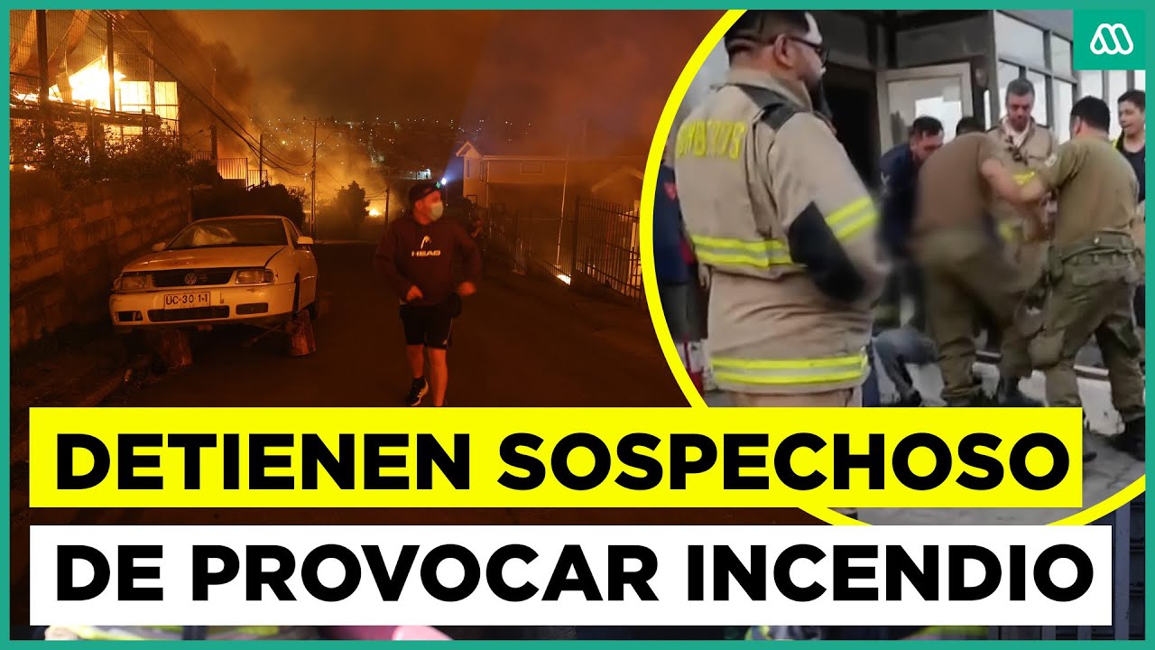 Detenido sospechoso de provocar incendio