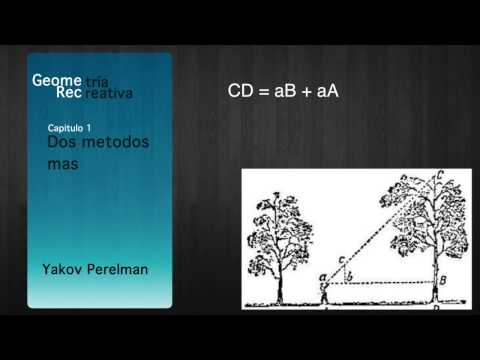 Dos metodos más: Yákov Perelman y su libro Geometría Recreativa