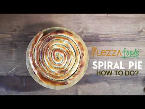 SPIRAL PIE How to do ? Lezza Foods