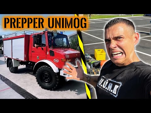 Wir holen den PREPPER UNIMOG ab! - AUSRÜSTUNG FÜR DEN NOTFALL | Survival Mattin