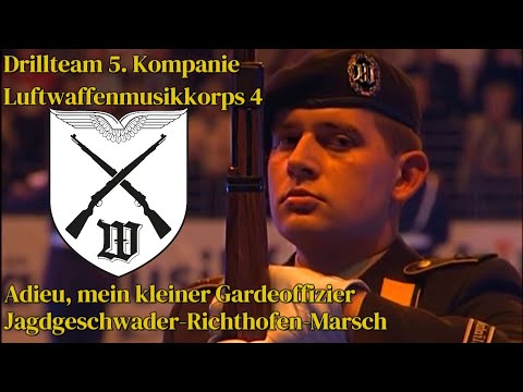 Der Rote Baron: Drillteam 5. Kompanie Wachbataillon/Luftwaffenmusikkorps 4 Bundeswehr Marschmusik