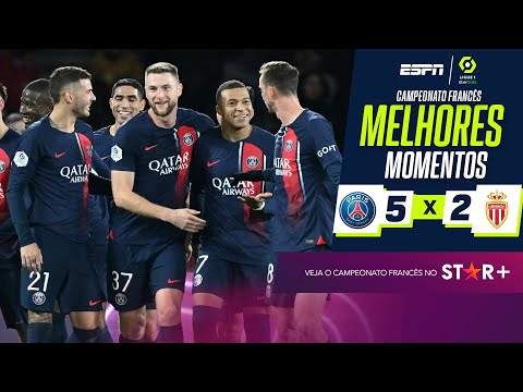 PSG massacra o Monaco com direito a gol de Mbappé, pinturas e até FALHA BIZARRA de Donnarumma