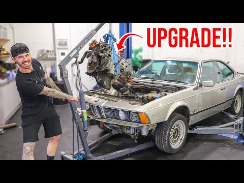 RESTORING A BARN FIND 1989 BMW E24 635CSI | PT2