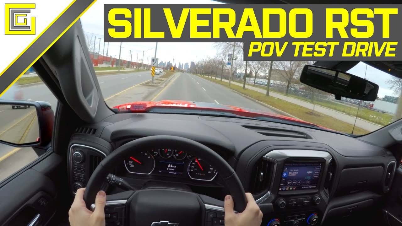 CHEVY SILVERADO 1500 RST - POV Truck Test Drive in the ...