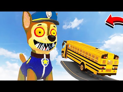 Voiture vs Pat Patrouille Horror | Teardown