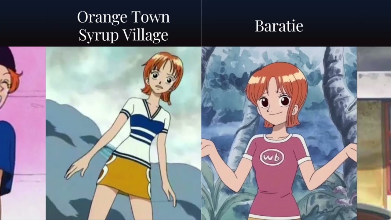 All of Nami's Outfits Pre-Timeskip Part 1/2 | One Piece