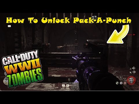 WW2 ZOMBIES PACK A PUNCH TUTORIAL