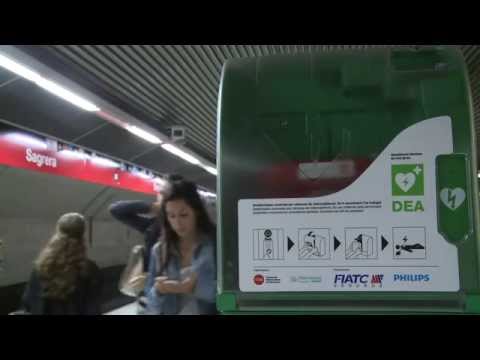 Barcelona tindrà la primera xarxa sencera de metro cardioprotegida d’Europa