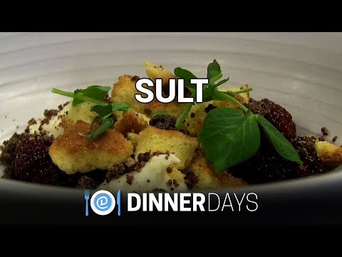 Restaurant SULT deltager i DinnerDays med 3 retter for 200,- i Uge 7 - 2018