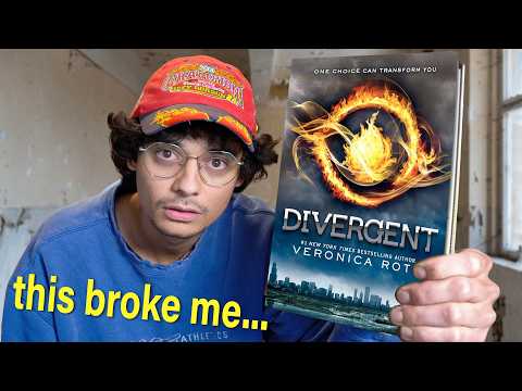 26-year-old man reads DIVERGENT for the first time...