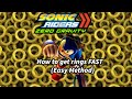 Sonic Riders Zero Gravity How To Get Rings FAST Easy Method