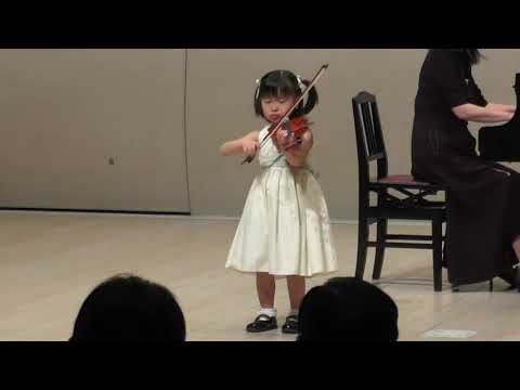 A. Thomas, Gavotte from Mignon, Violin, Kahori (aged 5)