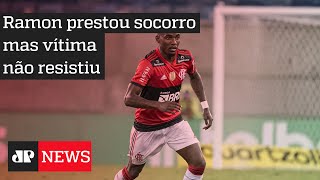 Jogador do Flamengo atropela motociclista no Rio de Janeiro