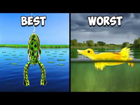 Best vs Worst Topwater Fishing Challenge