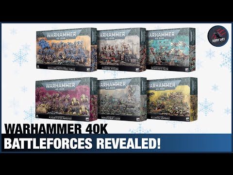 BATTLEFORCES REVEALED FOR WARHAMMER 40K! An Awesome 6 New Sets But What Will The Cost Be?