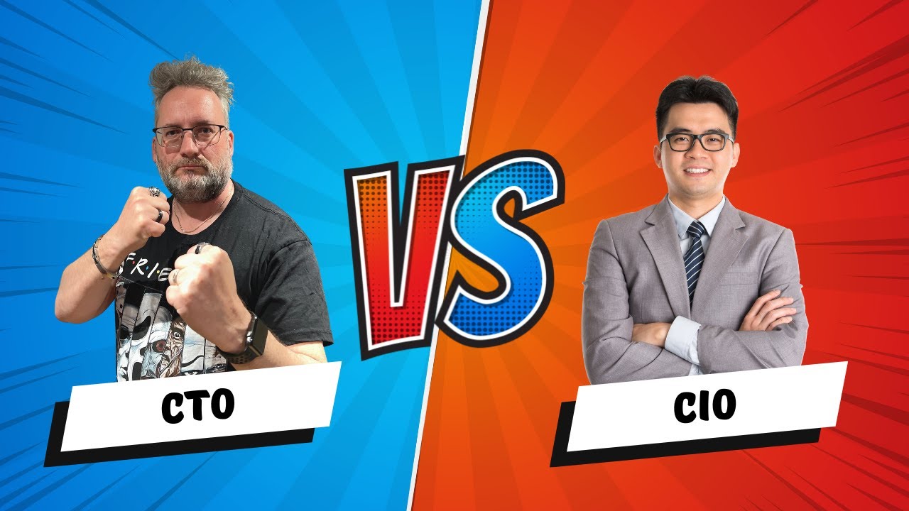CIO vs CTO: What Do They Actually Do?