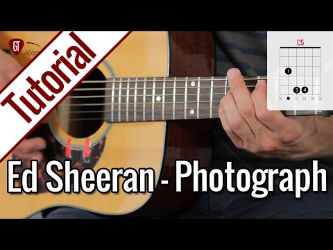 Ed Sheeran - Photograph | Gitarren Tutorial Deutsch