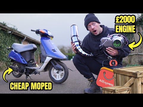 Thumbnail for I PUT A £2000 RACE ENGINE INTO A CHEAP MOPED