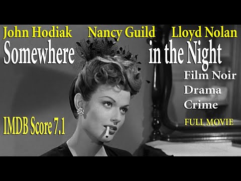 Somewhere in the Night (1946) Joseph L. Mankiewicz John Hodiak Nancy Guild Full Movie IMDB Score 7.1