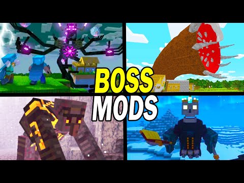 30 EPIC Minecraft BOSS Mods (Forge & Fabric)