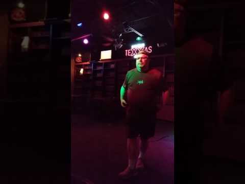 Tank at Dads Karaoke-Lonesome Fugitive