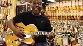 Rodney Saulsberry singing One Hundred Ways at Norman's Rare Guitars