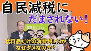 自民減税にだまされないで！