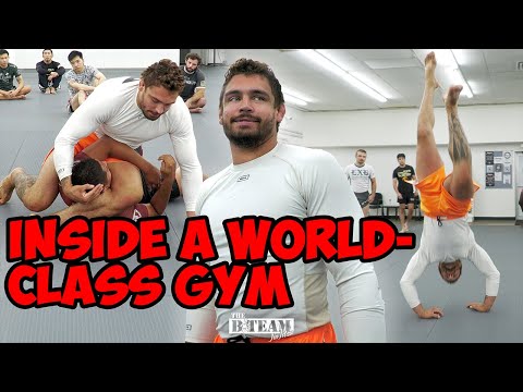 Athletic Warm-Ups & Mount Submissions with Nicky Rod | B-Team Training