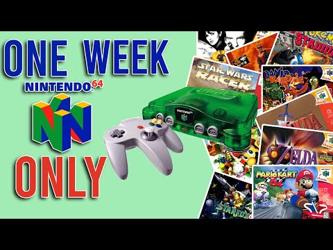 I Played ONLY The Nintendo 64 For A Week In 2023
