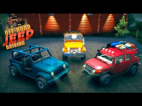 offroad jeep driving, jeep driving simulator games super 4x4 Jeep Extreme Stunts Android Gameplay