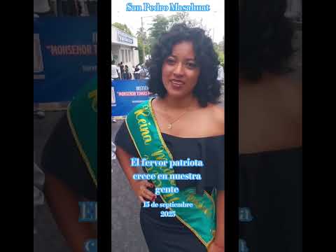 SAN PEDRO MASAHUAT  EL FERVOR PATRIOTA CRECE