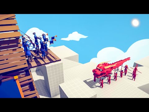 TABS TOWER vs EVERY FACTION UNIT GAMEPLAY | Totally Accurate Battle Simulator Gameplay