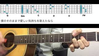 ○コード譜○瞬き - back number ギターコード - 映画『8年越しの花嫁