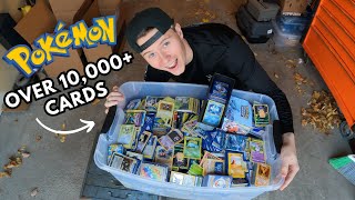 I BOUGHT A 100LB BIN OF POKEMON CARDS - HERE