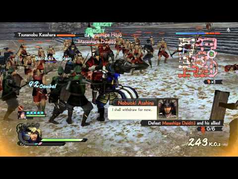 Samurai Warriors 4 - Legend of the Tokugawa Ep 2 - Battle of Kakegawa Castle