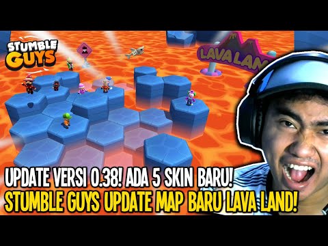 AKHIRNYA STUMBLE GUYS UPDATE MAP BARU LAVA LAND 0.38 LANGSUNG COBA! - Stumble Guys Beta