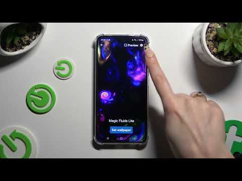 How To Download and Apply Live Wallpaper Magic Fluids Free on SAMSUNG Galaxy S24?