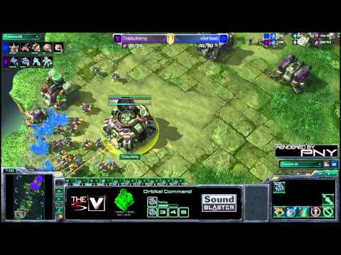 Hawk vs. ThisIsJimmy g1 - StarCraft 2 Commentary (#381)