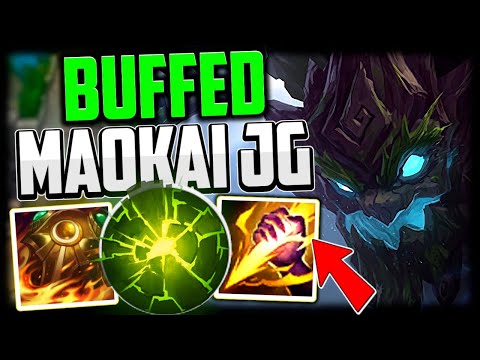 RIOT TURNED MAOKAI INTO A LEGIT JUNGLER👌 | Maokai Jungle Guide Season 12 - League of Legends