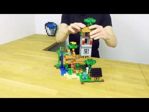 The Jungle Tree House - LEGO Minecraft - Building Inspiration  21125