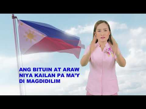 "LUPANG HINIRANG" - THE PHILIPPINE NATIONAL ANTHEM