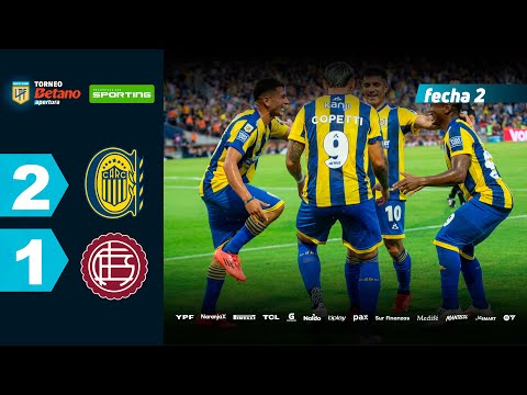 ROSARIO CENTRAL 2 - 1 LANÚS I Resumen del partido | #TorneoBetano Apertura 2025